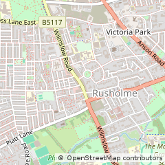 Map of Manchester