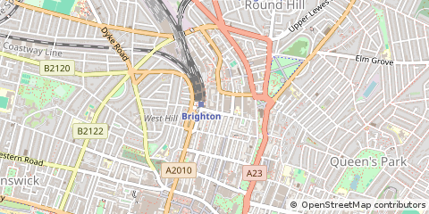 Map of Brighton