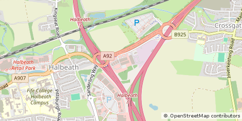 Map of Dunfermline