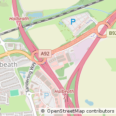 Map of Dunfermline