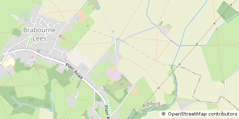 Map of Ashford