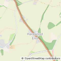 Map of Harewood END, Herefordshire