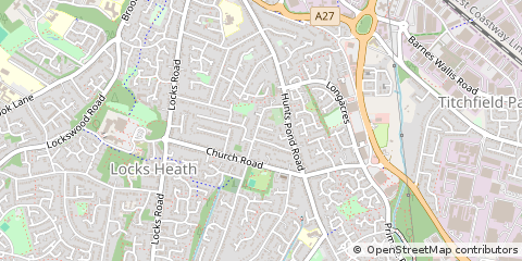 Map of Southampton, Hampshire