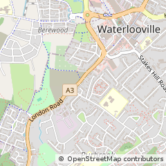 Map of Waterlooville, Hampshire