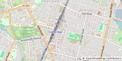 Map of Cambridge