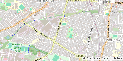 Map of Bristol, Avon