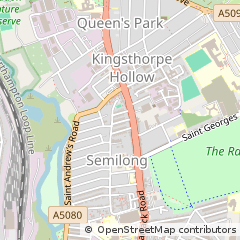 Map of Northamptonshire