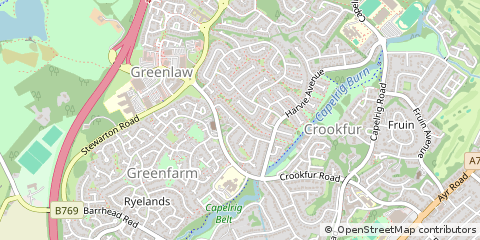 Map of Glasgow