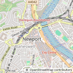 Map of Newport