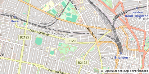 Map of Hove