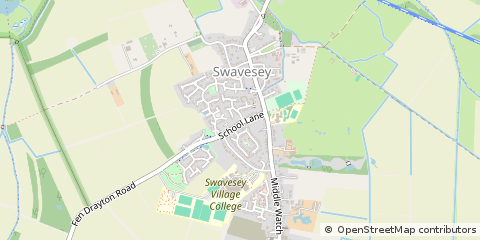 Map of Cambridge, Cambridgeshire