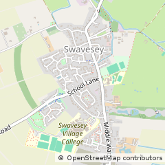 Map of Cambridge, Cambridgeshire