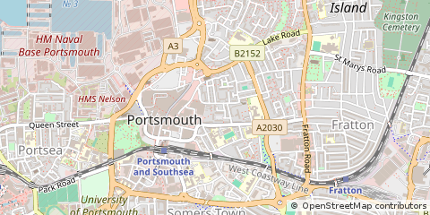 Map of Portsmouth
