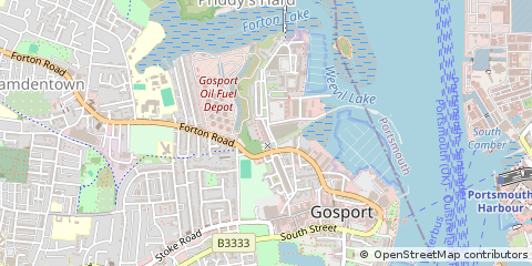 Map of Gosport