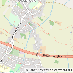 Map of Derby, Derbyshire