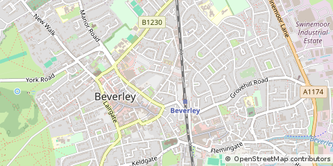 Map of Beverley
