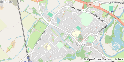 Map of Leicestershire