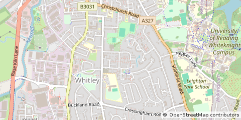 Map of Bracknell