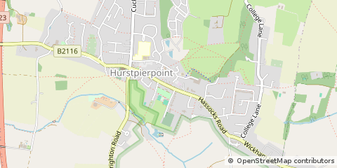 Map of Hassocks, West Sussex