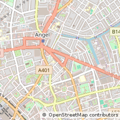 Map of 334-336 Goswell Road, London