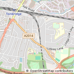Map of Tonbridge