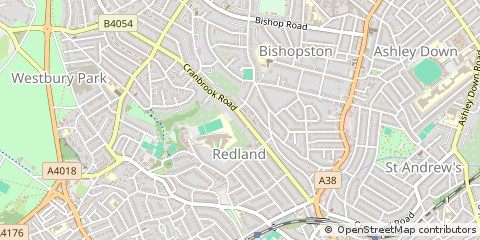 Map of Bristol