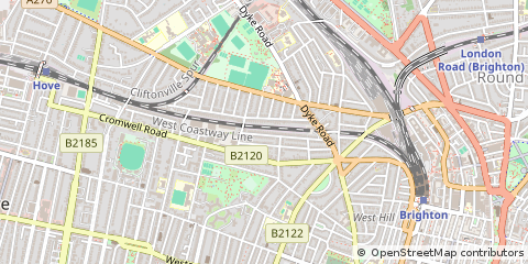 Map of Hove