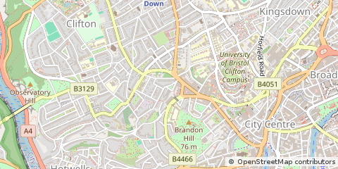 Map of Bristol