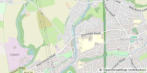Map of Wolverhampton, West Midlands