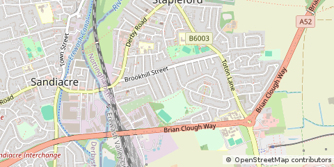 Map of Nottingham