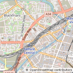 Map of Manchester