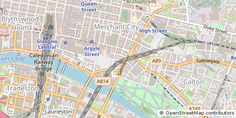 Map of Glasgow