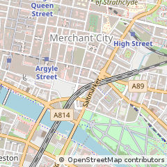 Map of Glasgow
