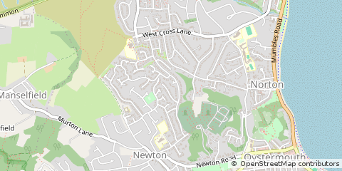 Map of Swansea