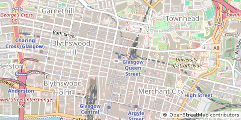 Map of Glasgow