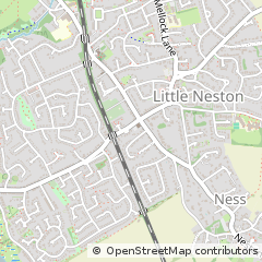 Map of Neston, Cheshire