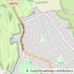 Map of Reading, Berkshire