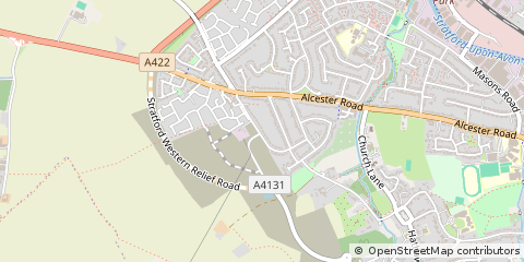 Map of Stratford-Upon-Avon