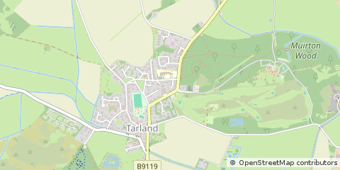 Map of Aboyne, Aberdeenshire