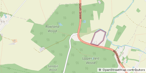 Map of East Hoathly, East Sussex
