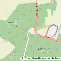 Map of East Hoathly, East Sussex