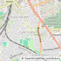 Map of Stockport