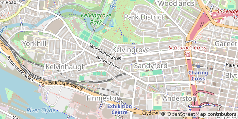 Map of Glasgow