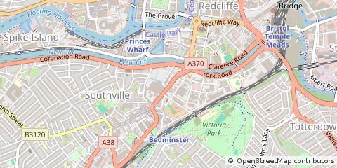 Map of Bristol
