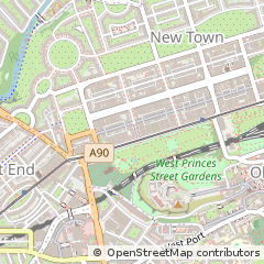 Map of Edinburgh, Midlothian