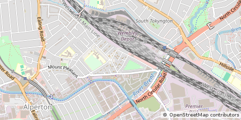 Map of Wembley