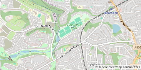 Map of Glasgow