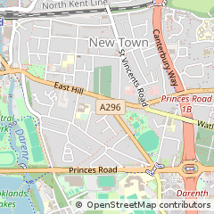 Map of Dartford, Kent