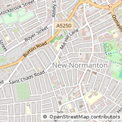 Map of Derby