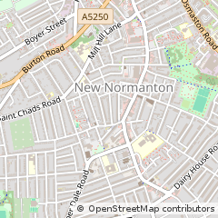 Map of Derby, Derbyshire